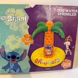 Disney Lilo & Stitch Dog Water Sprinkler - Pete or Children Orange and Green